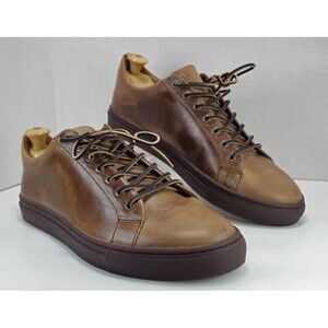 Thursday Boot Co.® Men's Premier Low Top Heritage Leather Shoes, Size 12.5, EUC
